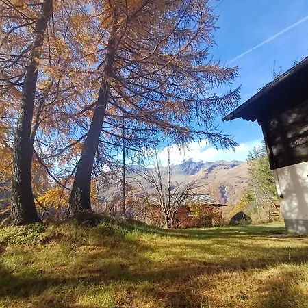 Chalé Alpin Vue Dent Blanche