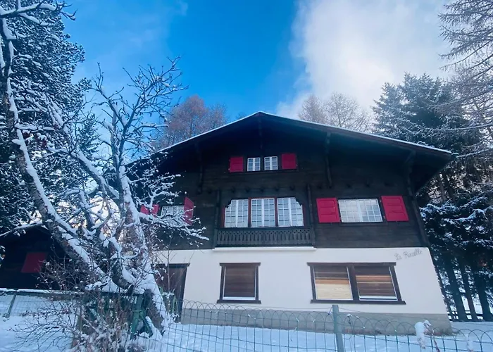Chalet Alpin Vue Dent Blanche
