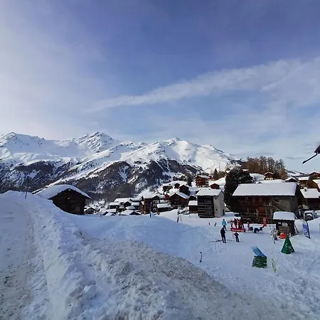 Alpin Vue Dent Blanche Chalé