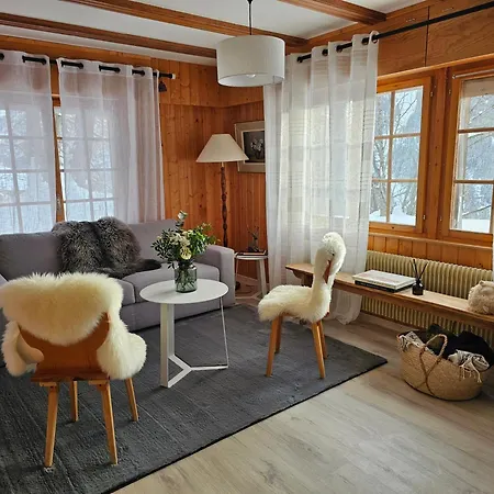 Chalé Alpin Vue Dent Blanche La Forclaz